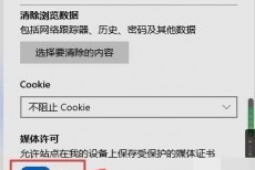 microsoft edge媒体许可怎么开启?microsoft edge媒体许可开启方法