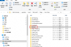 microsoft edge怎么删除默认用户配置文件？microsoft edge删除默认用户配置文件方法