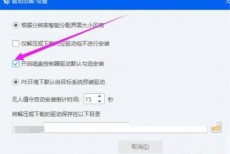 驱动总裁怎么默认勾选磁盘控制器驱动?驱动总裁默认勾选磁盘控制器驱动教程